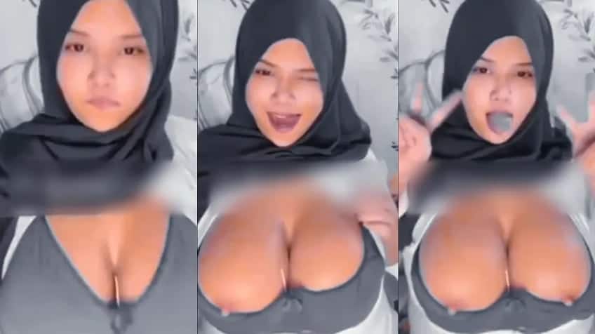 Indonesia Viral 2024 Jadi Pengen Remas Susu ARRAZYNY Hijab