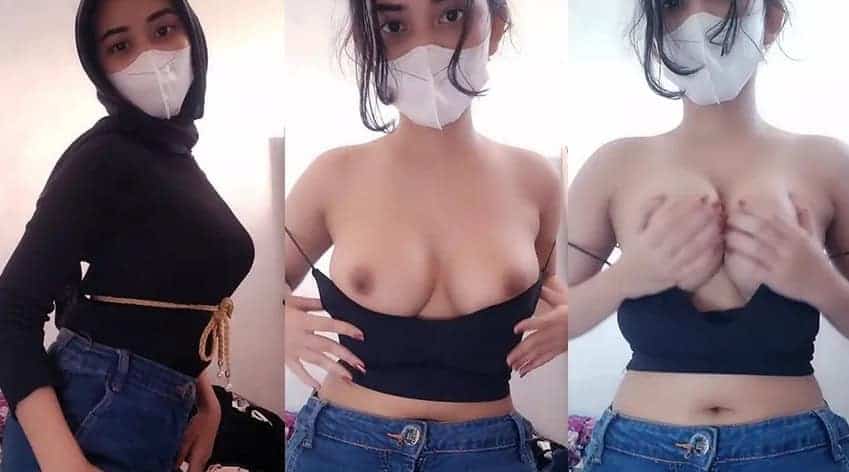 Video Indonesia 2024 Hijab Hitam Cantik Pap Toket Bulat