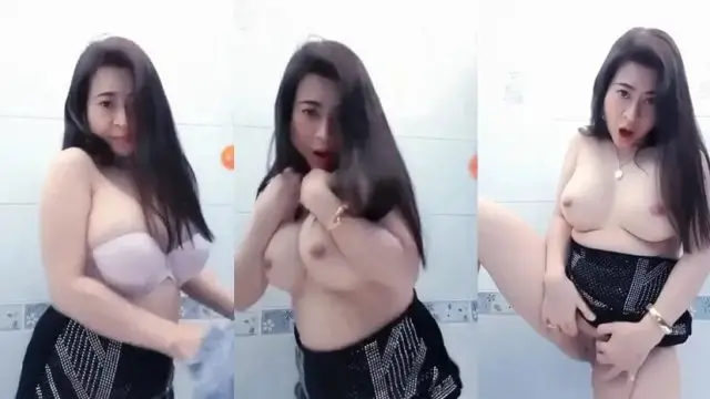 Tante Indonesia VCS Tante Binal di Kamar Mandi
