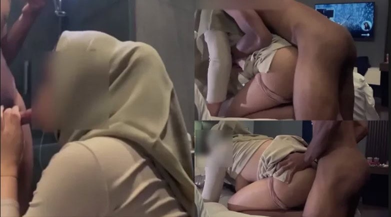 Indonesia Iclik Video NgEncusin Miss Lolewpop Jilbab Ijo Cantik Nungging